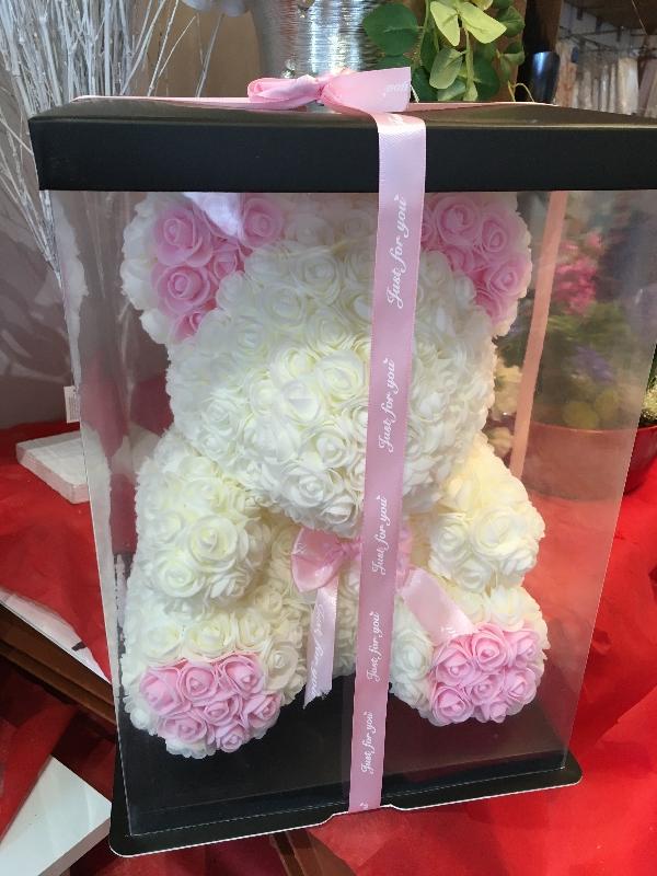 foam rose teddy