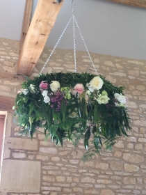 Suspended ceiling flowers